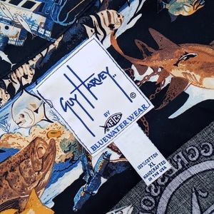 Guy Harvey Aftco Bluewater Wear Men's Shirt But